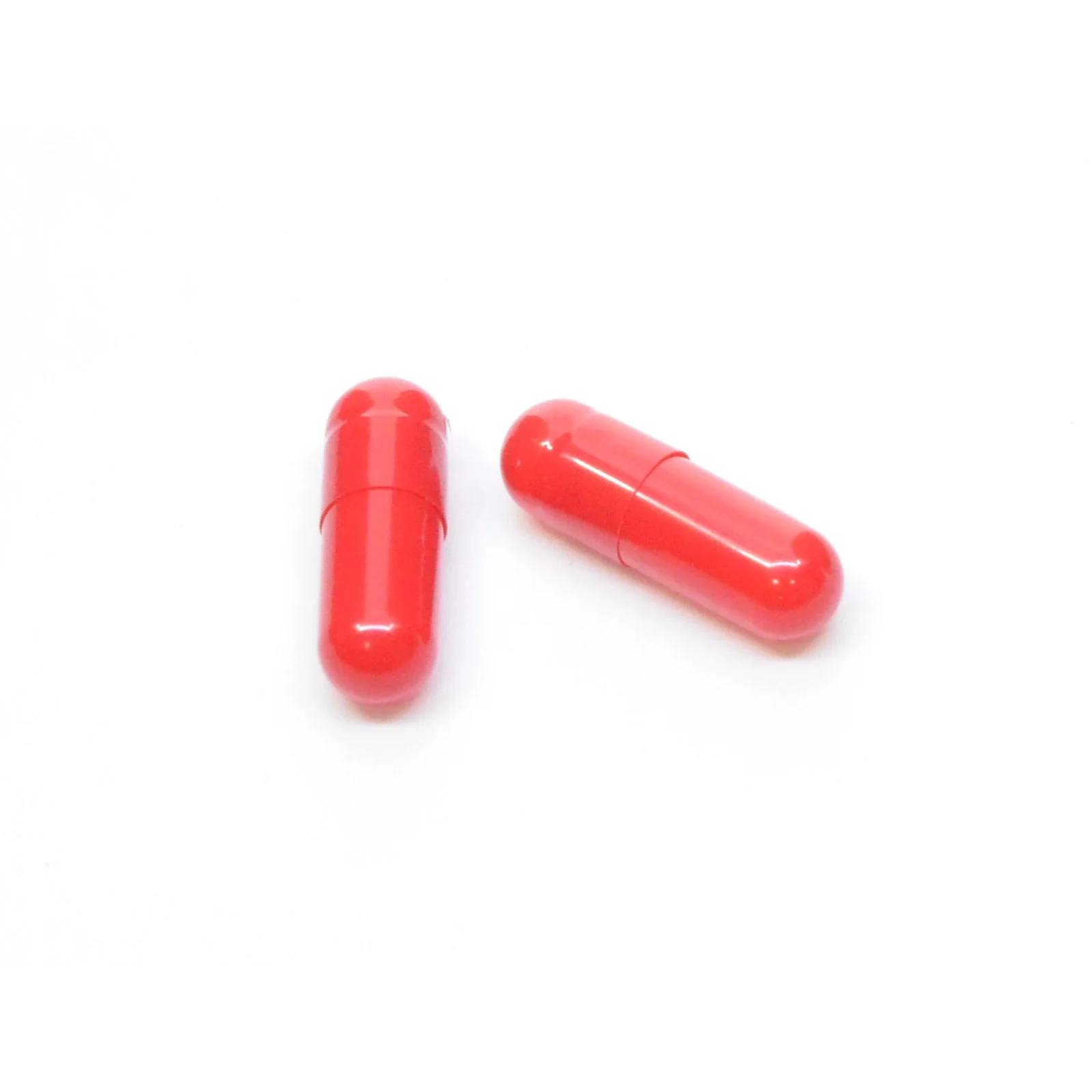Gelatin Capsules, Size #0 (Red/Red) - Image 3